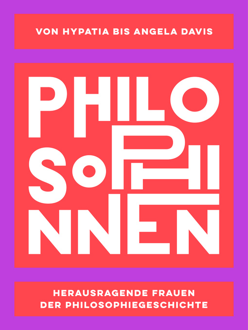 Title details for PHILOSOPHINNEN by Rebecca Buxton - Available